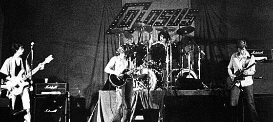 Colosus band on stage in 1981